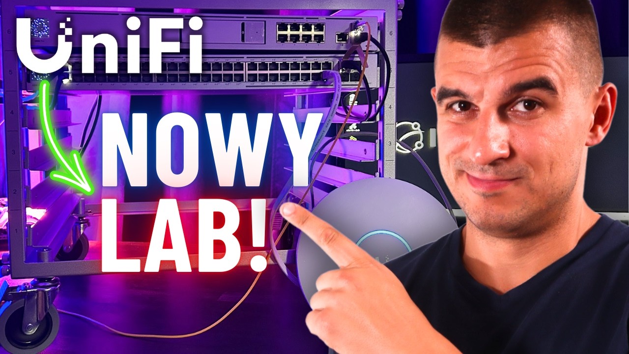 Zbudowałem BESTIĘ! Mój Nowy LAB UniFi - Sieć 2.5 i 10Gb + WiFi7
