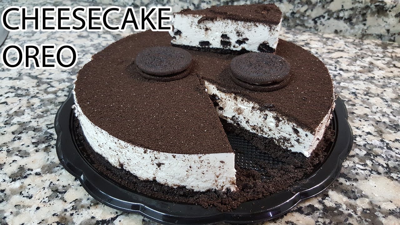 Como Faço Cheesecake de Oreo