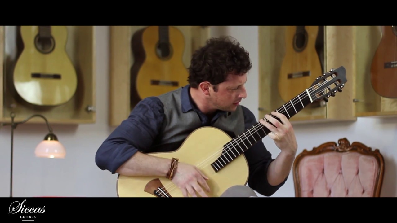 Andre Bernovski plays Fuoco from Libra Sonatine by Roland Dyens on a  2014 Thomas Ochs