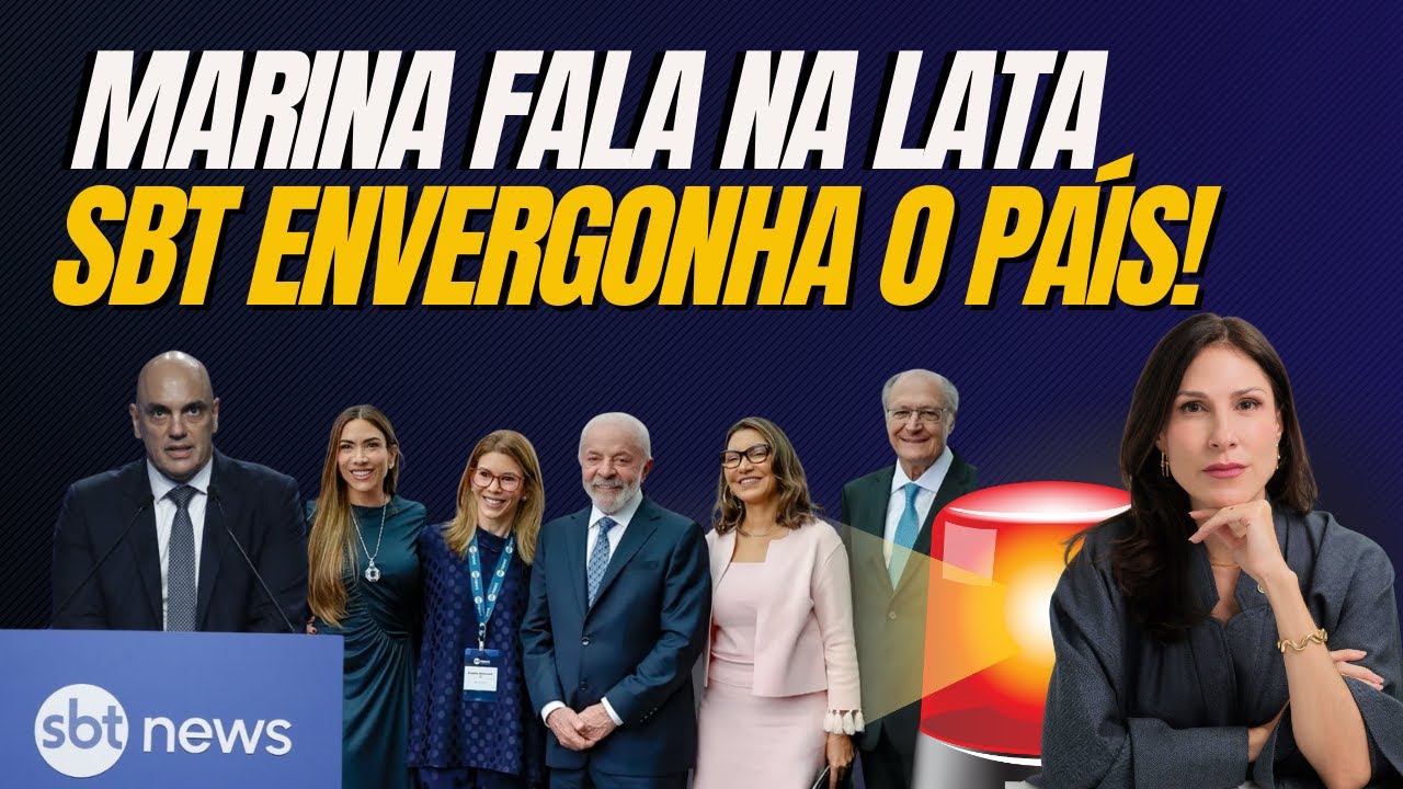 🚨 MARINA MANDA RECADO: SBT ENVERGONHOU O PAÍS!