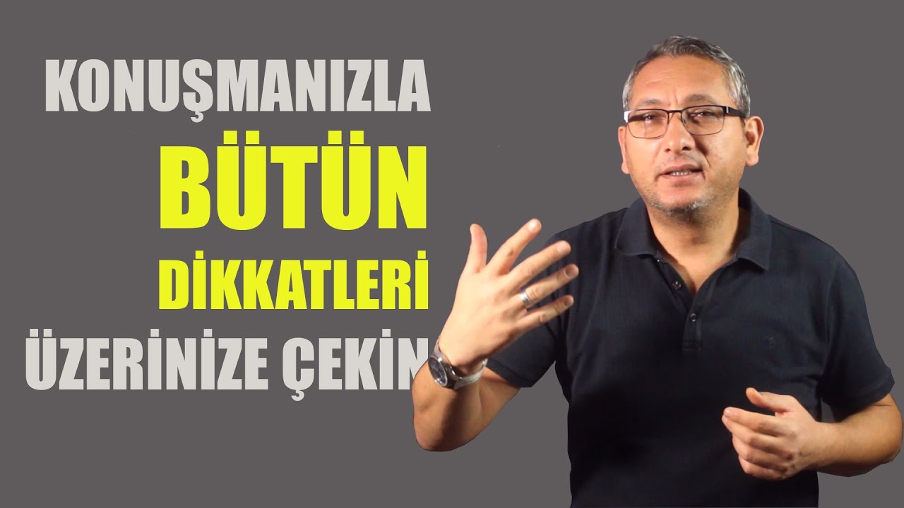 Dikkat çekici konuşmalar yapmak ister misiniz?