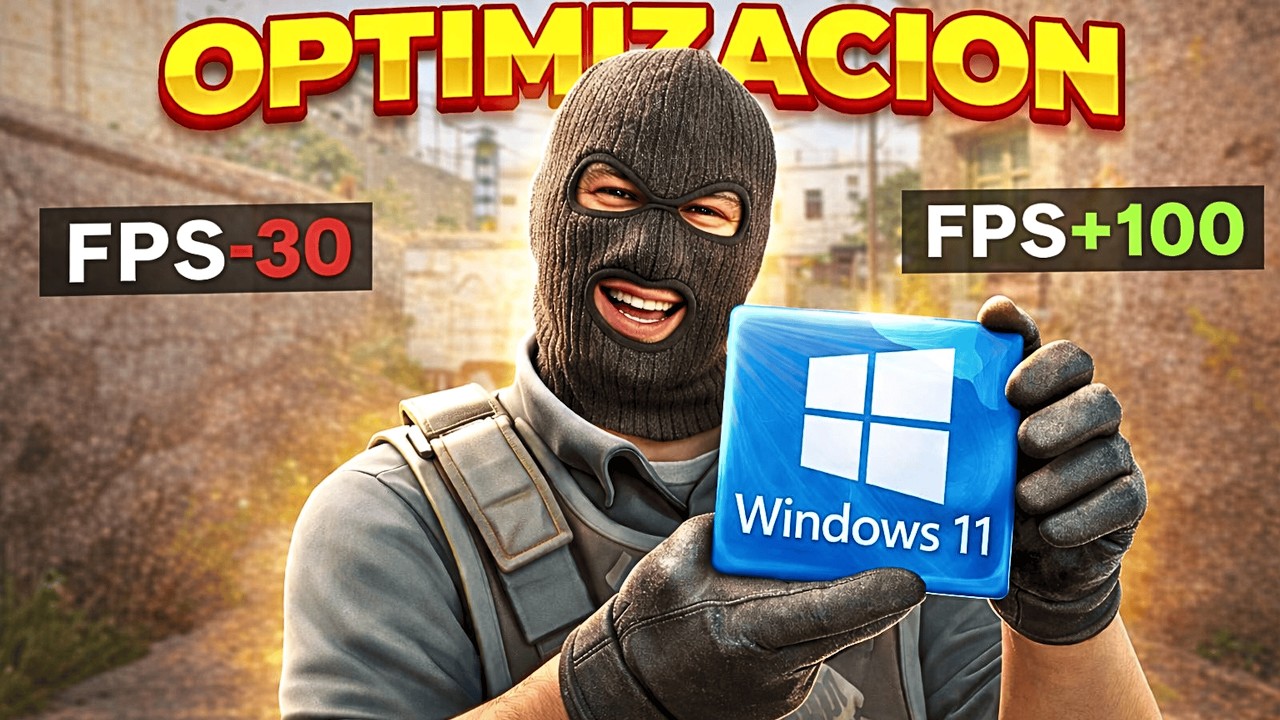 Cómo Optimizar Windows 11 para CS2 en PC de Bajos Recursos (FPS reales)