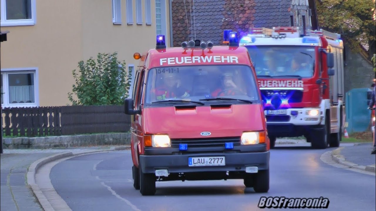 Feuerwehrübung Landkreis Nürnberger Land
