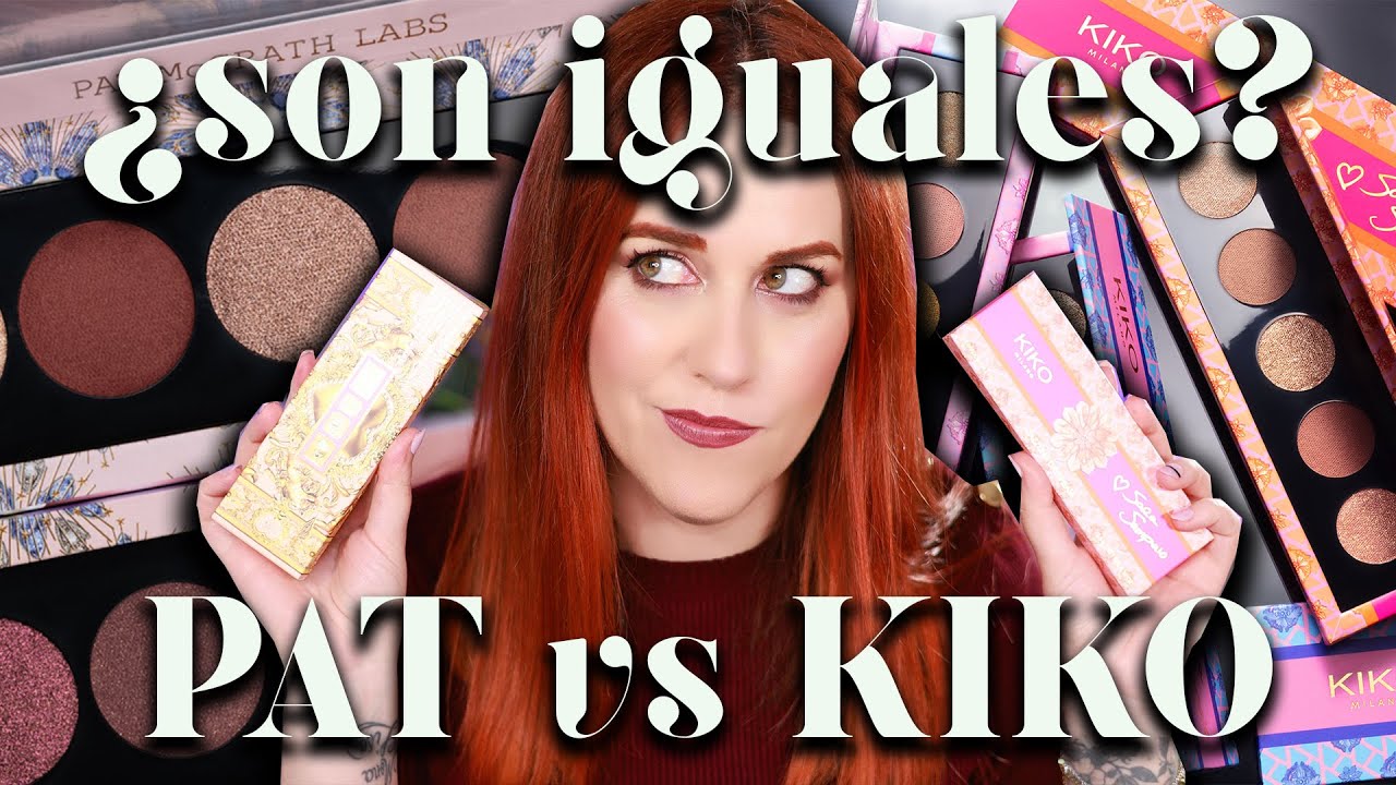 KIKO CLONÓ a Pat McGrath o... ¿¿¿REALMENTE son las MISMAS PALETAS 😱?