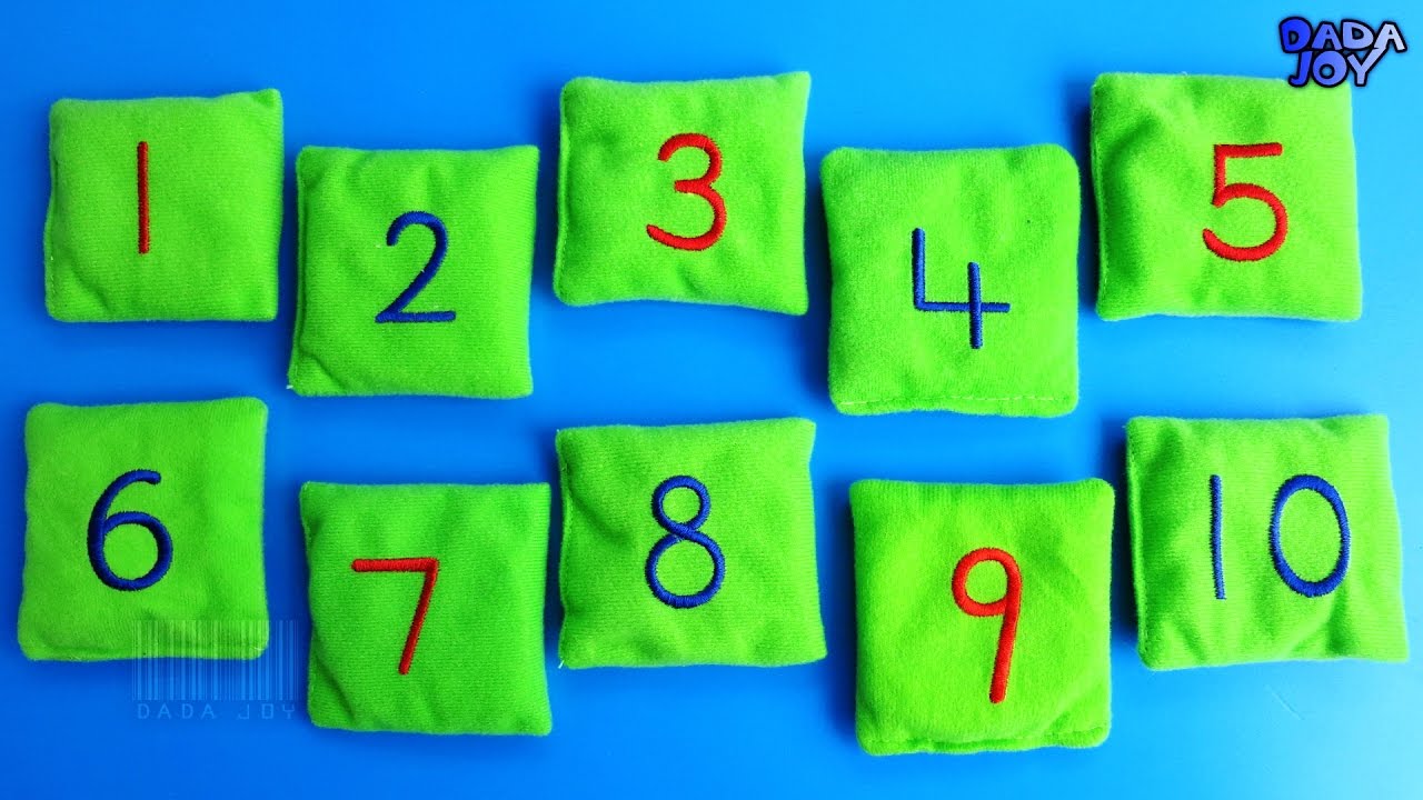 Aprende los colores con plastilina Play-Doh|Aprender a contar del 1al10|Numeros 1-10 con almohada