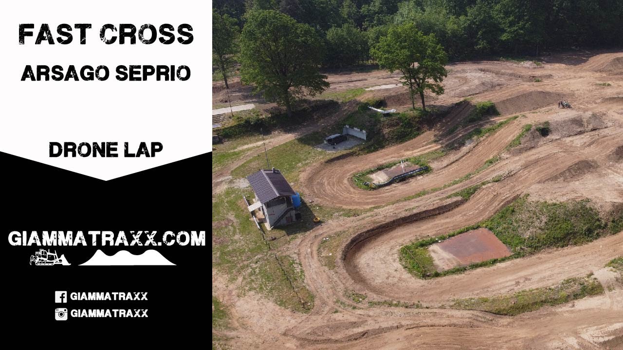 GIAMMATRAXX.COM Fast Cross Arsago Seprio Drone Lap With David Philippaerts