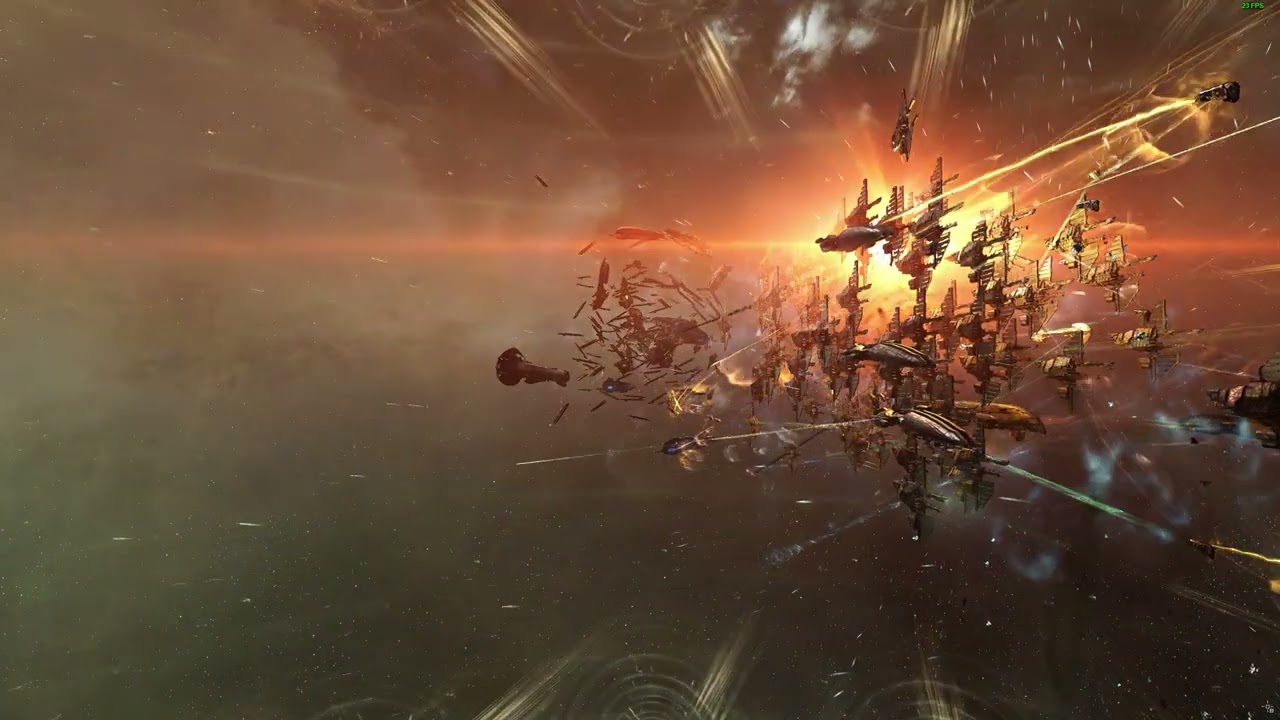 Eve Online - Structure timer Heydieles.  Many carriers.