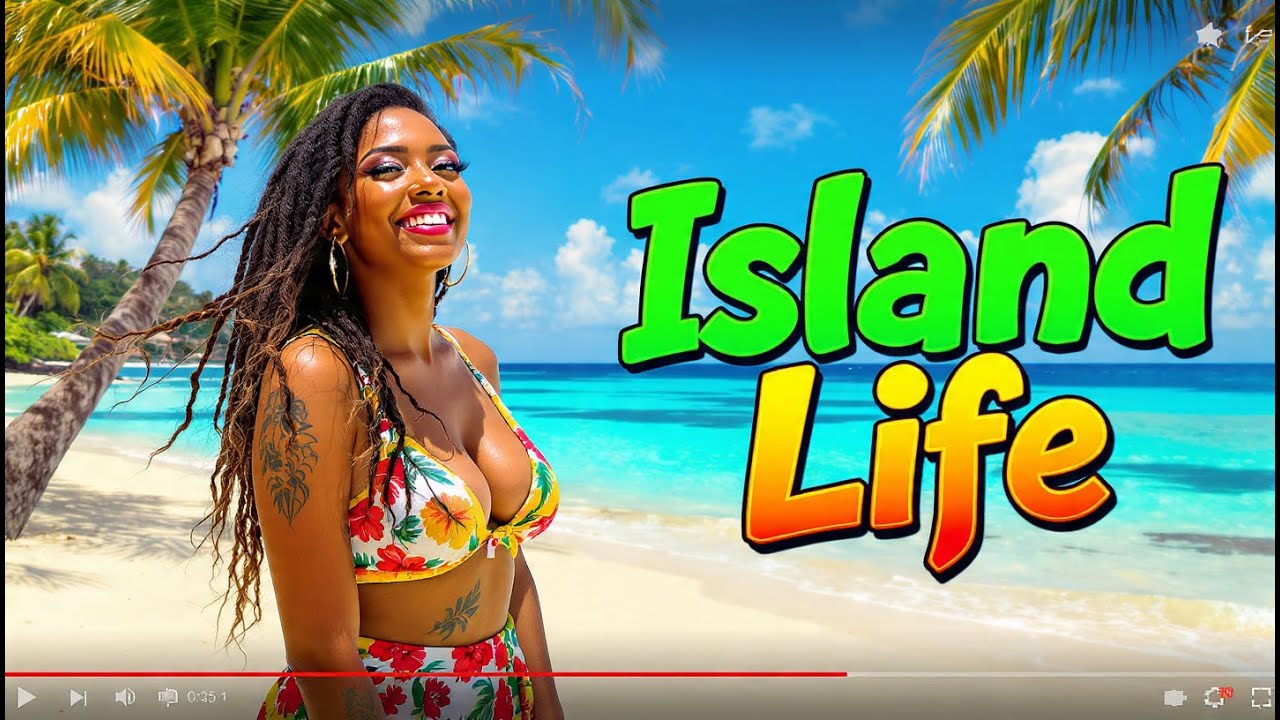 CALM REGGAE LIVE 🌴 Peaceful Island Sounds for Work & Study