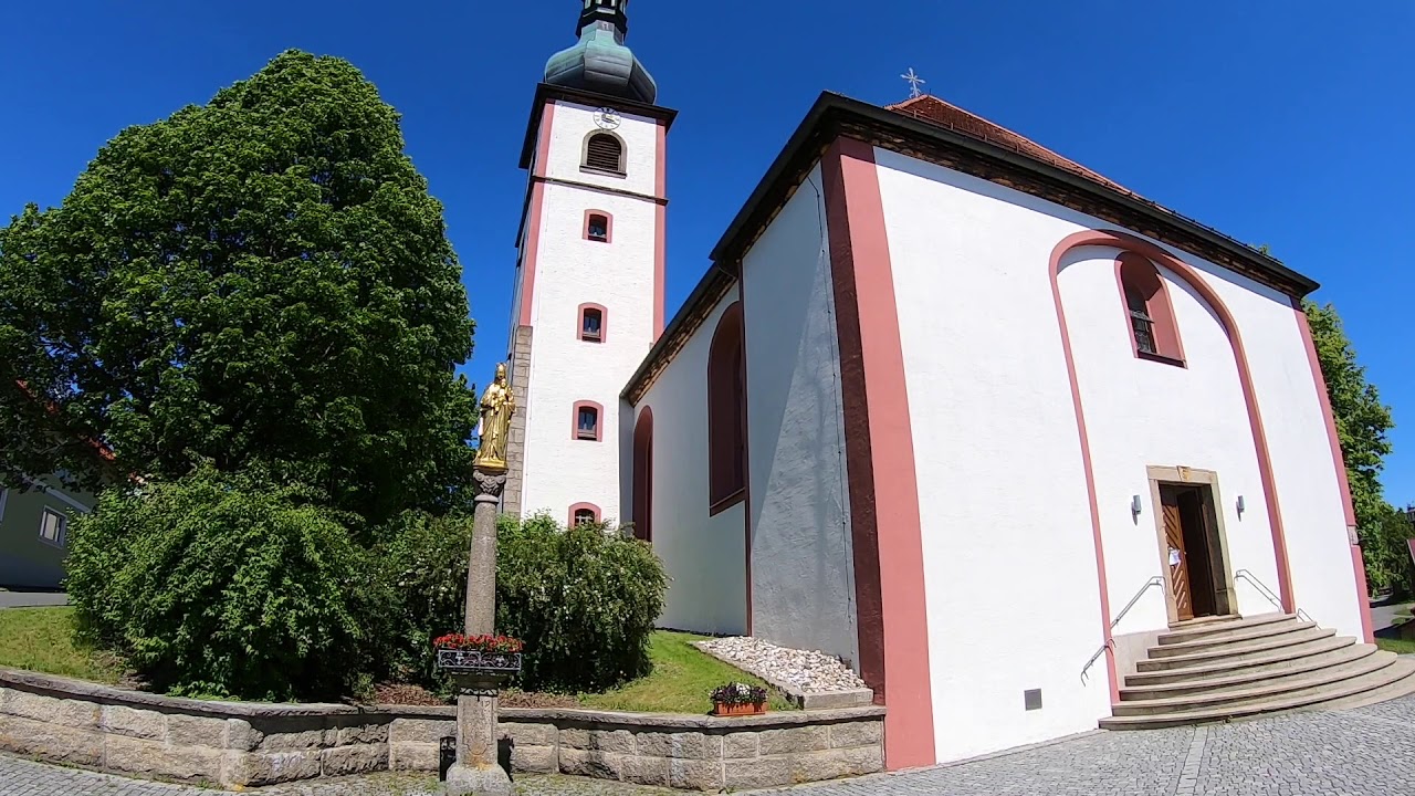 D: M&auml;hring. Oberpfalz. Eindr&uuml;cke aus der Ortsmitte. Juni 2020