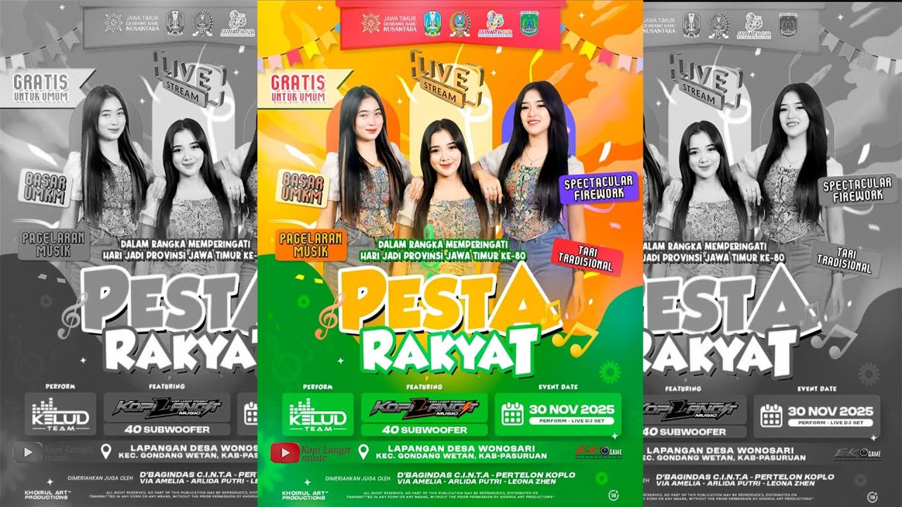 ARLIDA PUTRI -PERTELON KOPLO -DJ TANTI- PESTA RAKYAT HUT PROVINSI JATIM KE 80 - KOPI LANGIT MUSIC