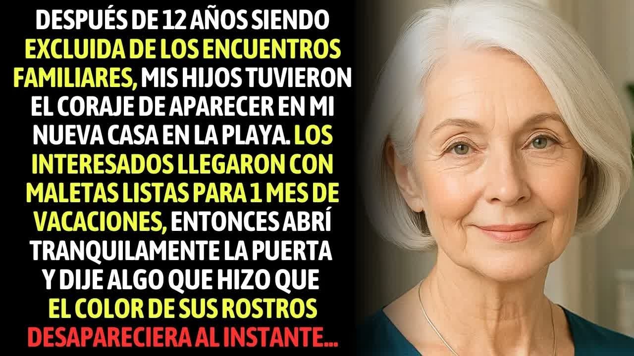 Después De Años Siendo Excluída De Los Encuentros Familiares, Mis Hijos Tuvieron Coraje De Aparecer