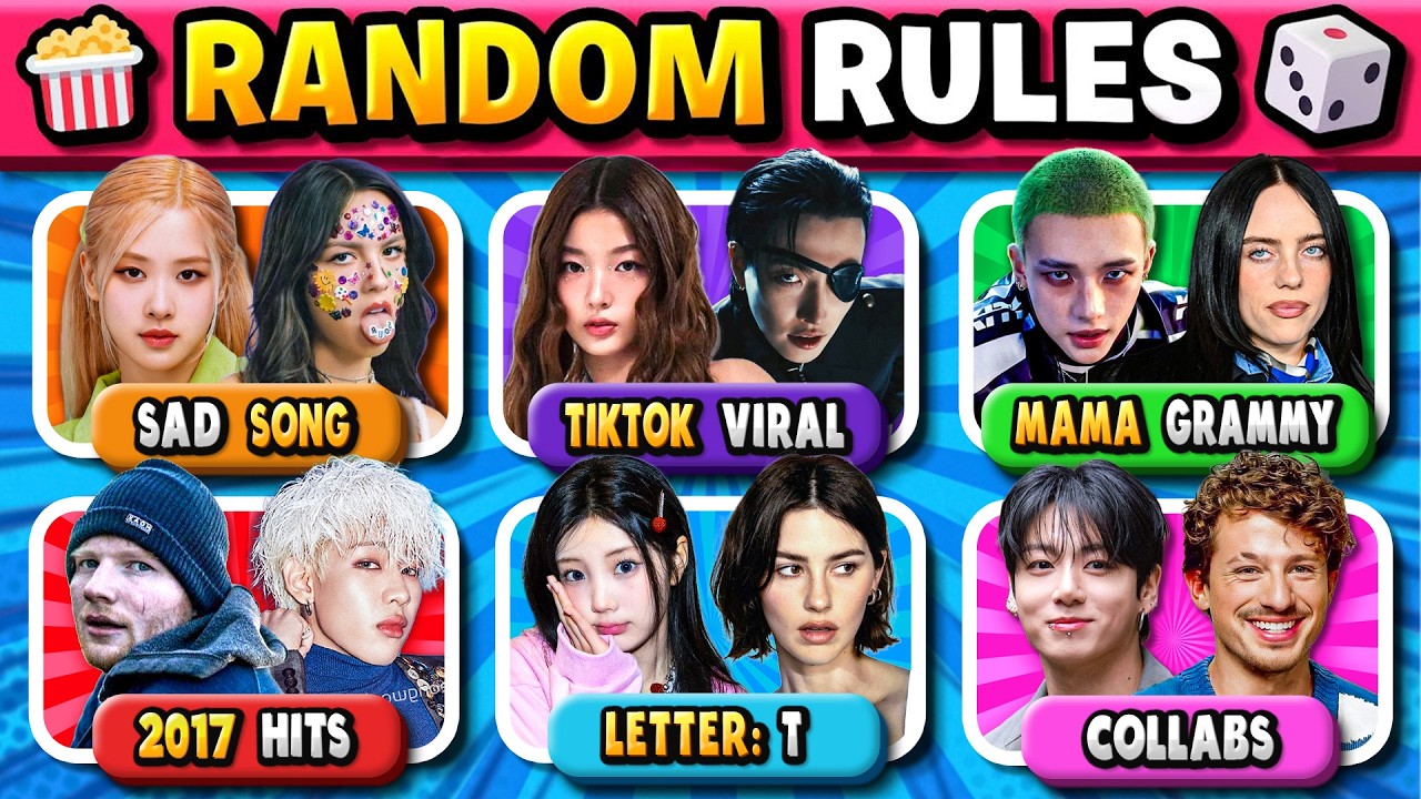 KPOP vs POP: Random Rule🔥 Save One Song | Music Quiz 2026
