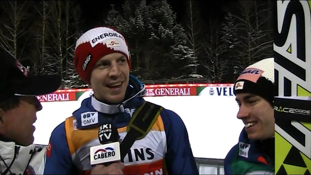 S.Kraft & M.Hayböck im Interview  - Bischofshofen 05.01.2015