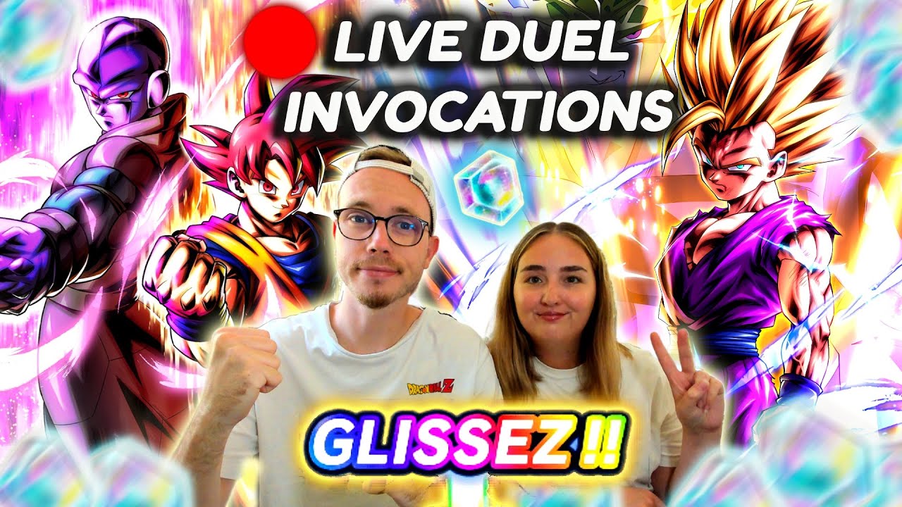 LIVE🔴 DUEL INVOCATIONS GOHAN SSJ2 GODKU HIT LF DB LEGENDS !