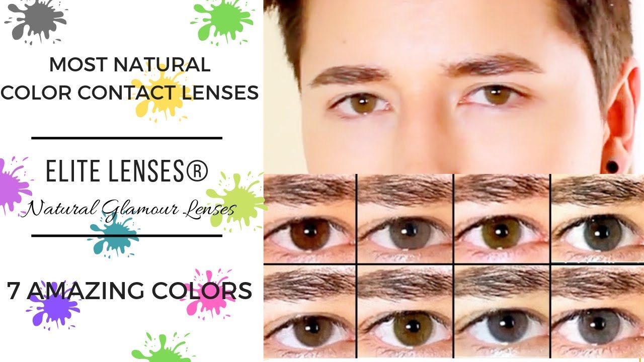 NEW! Most NATURAL Contacts 7 Amazing Colors***