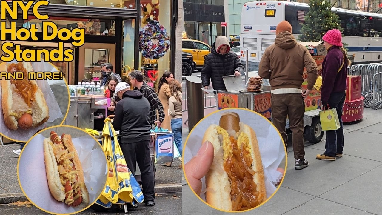I Ate From NYC Pop-Up Carts&hellip; Should I Be Worried? | NYC Hot Dog Stands