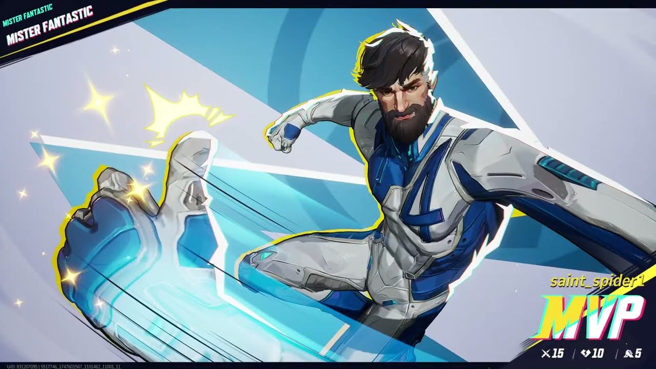 Getting MVP with Mister Fantastic in Marvel Rivals