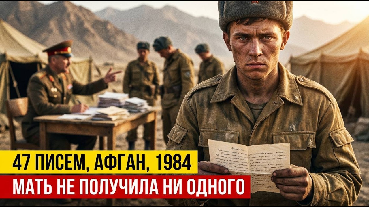 47 писем с Афгана. Мать НЕ ПОЛУЧИЛА ни одного. Через 30 лет раскрыли страшную тайну