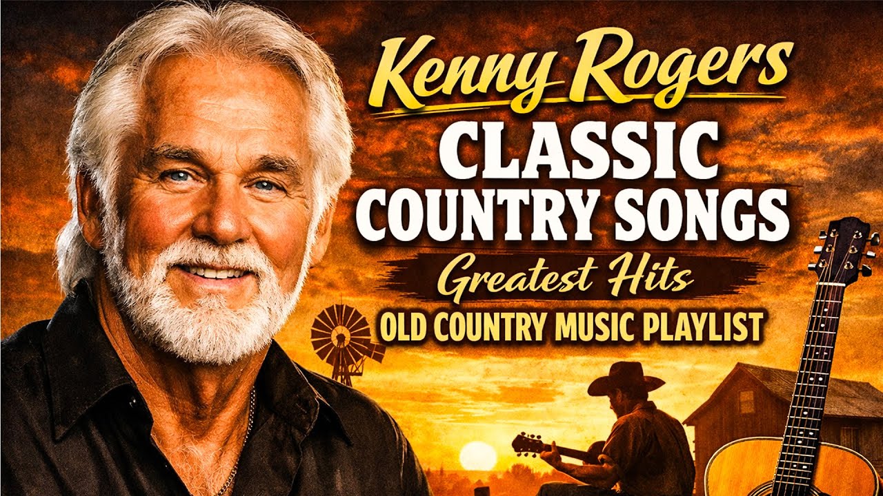 Kenny Rogers Classic Country Songs | Greatest Hits Old Country Music Playlist