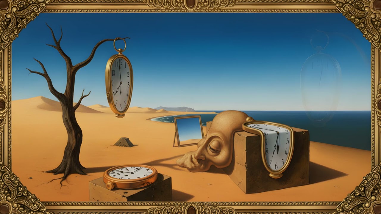 The Persistence of Memory | 8K UHD Museum-Level Art | 5 Hours Live Frame TV for Wall