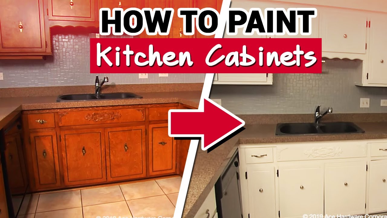 How To Paint Kitchen Cabinets - Ace Hardware