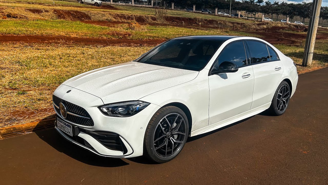TEST-DRIVE NA NOVA MERCEDES-BENZ C300! Anda muito?