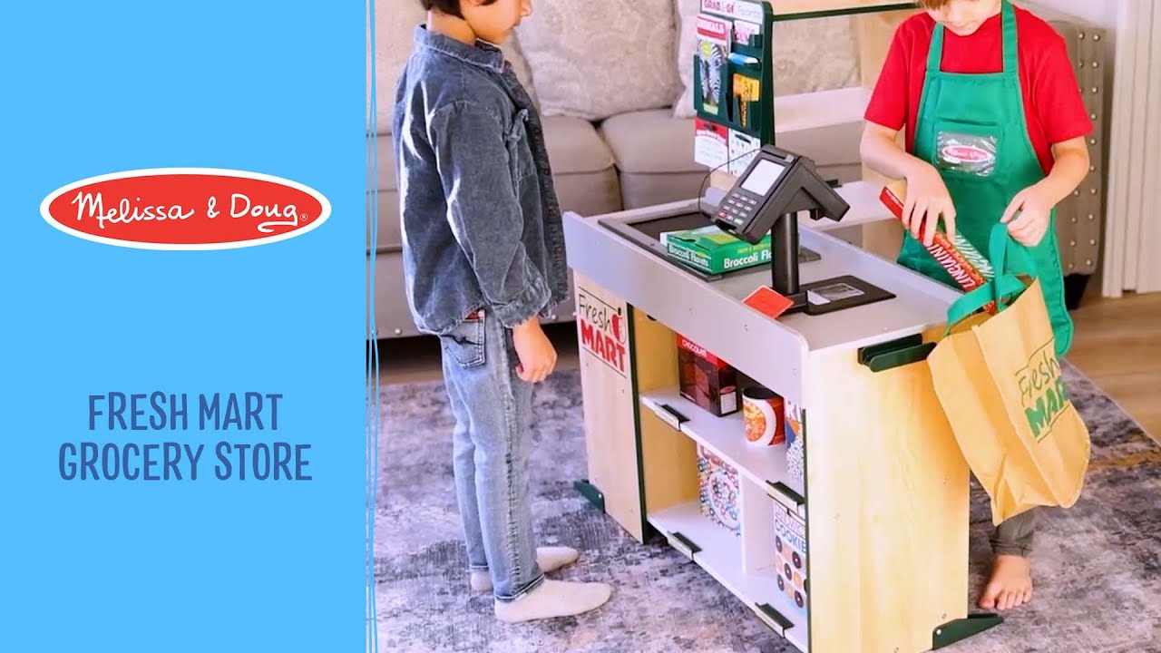 Melissa & Doug Fresh Mart Grocery Store