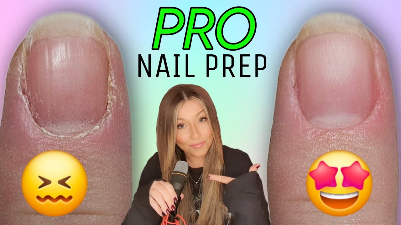 🧼 Manual nail prep for PRISTINE results! Nails 101 Part 1 - Beginner DIY & home user friendly 