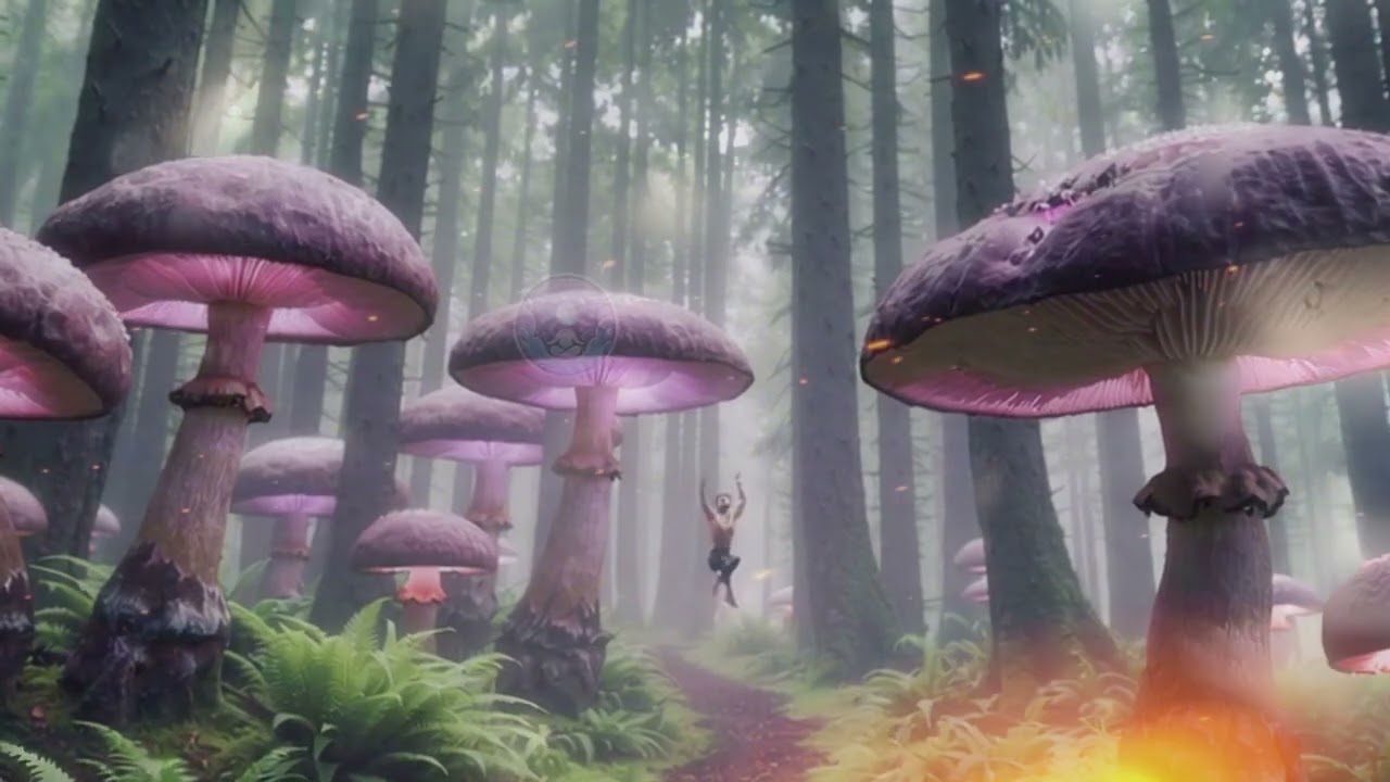 Mystery of the Mushroom Trip: Meditative Relaxation for the Inner World 🍄✨🌌 #relaxation #deepsleep