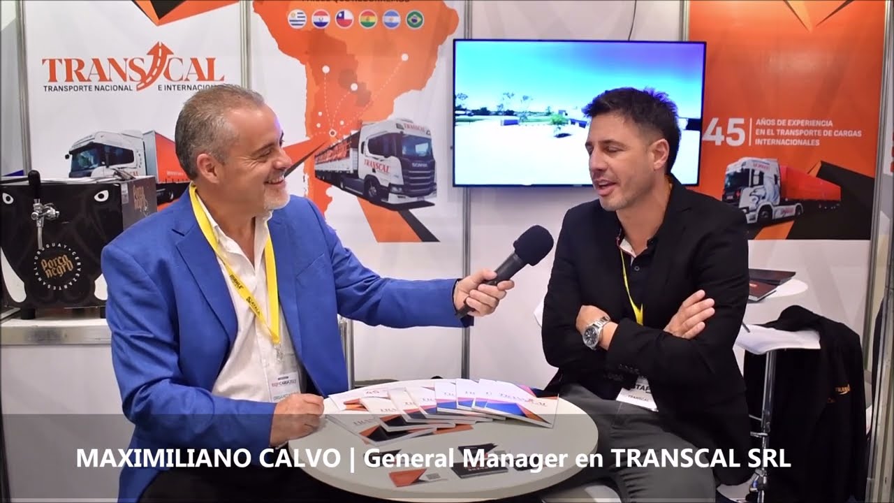 EXPOCARGA 2023: MAXIMILIANO CALVO | General Manager en TRANSCAL SRL