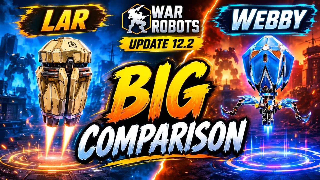 Webby vs Lar - Best Drone For Vulcan - War Robots 