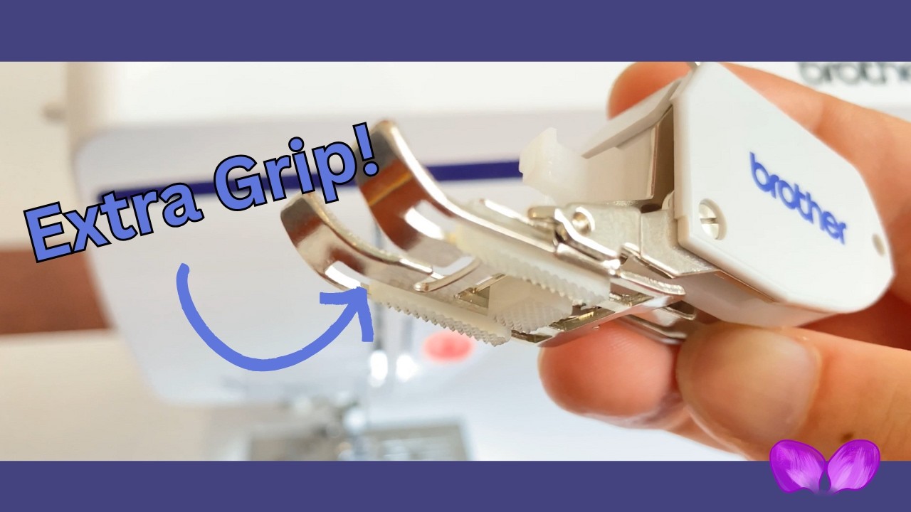 Putting on the Walking Foot - Brother Sewing Machines