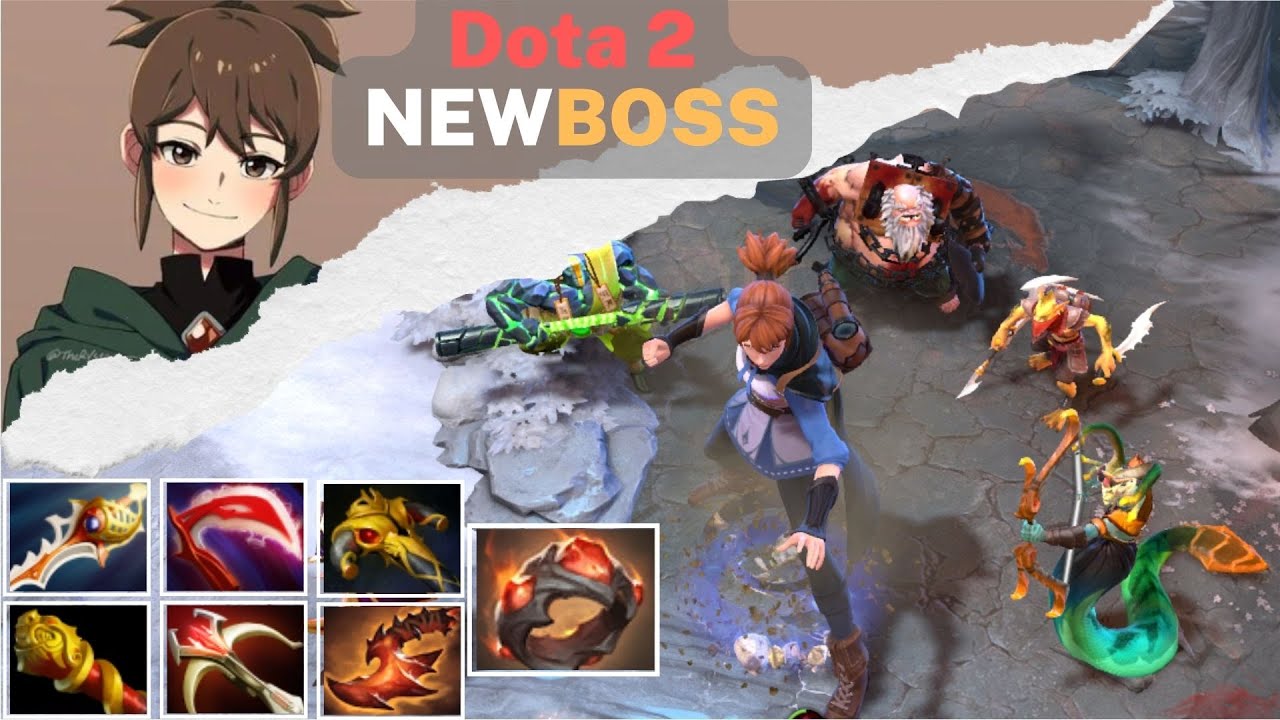 Dota 2 New boss | Marci Dota 2 | AodDota2 | Highlights |