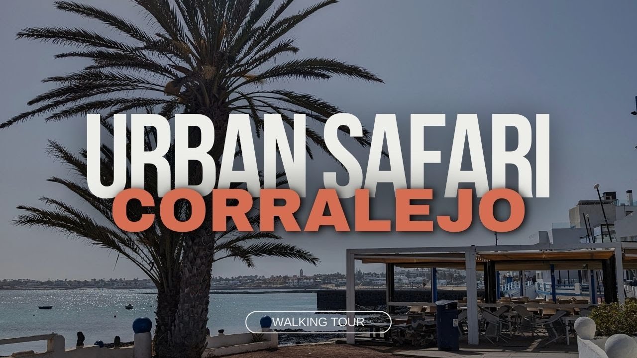 Corralejo walking tour. Unveiling the beauty of Fuerteventura [4K/60fps]