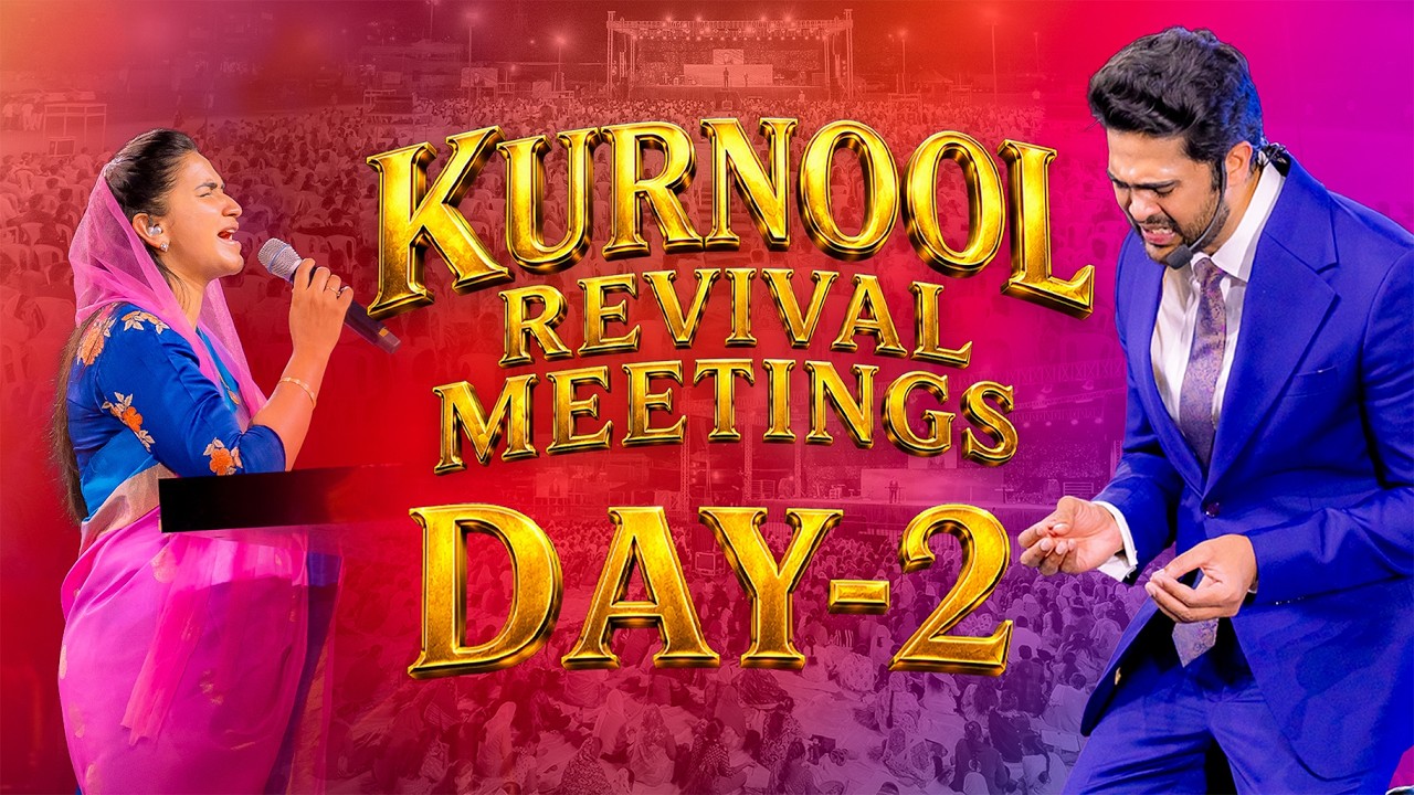 Kurnool Revival Meetings || Day 2  || Raj Prakash Paul || Jessy Paul