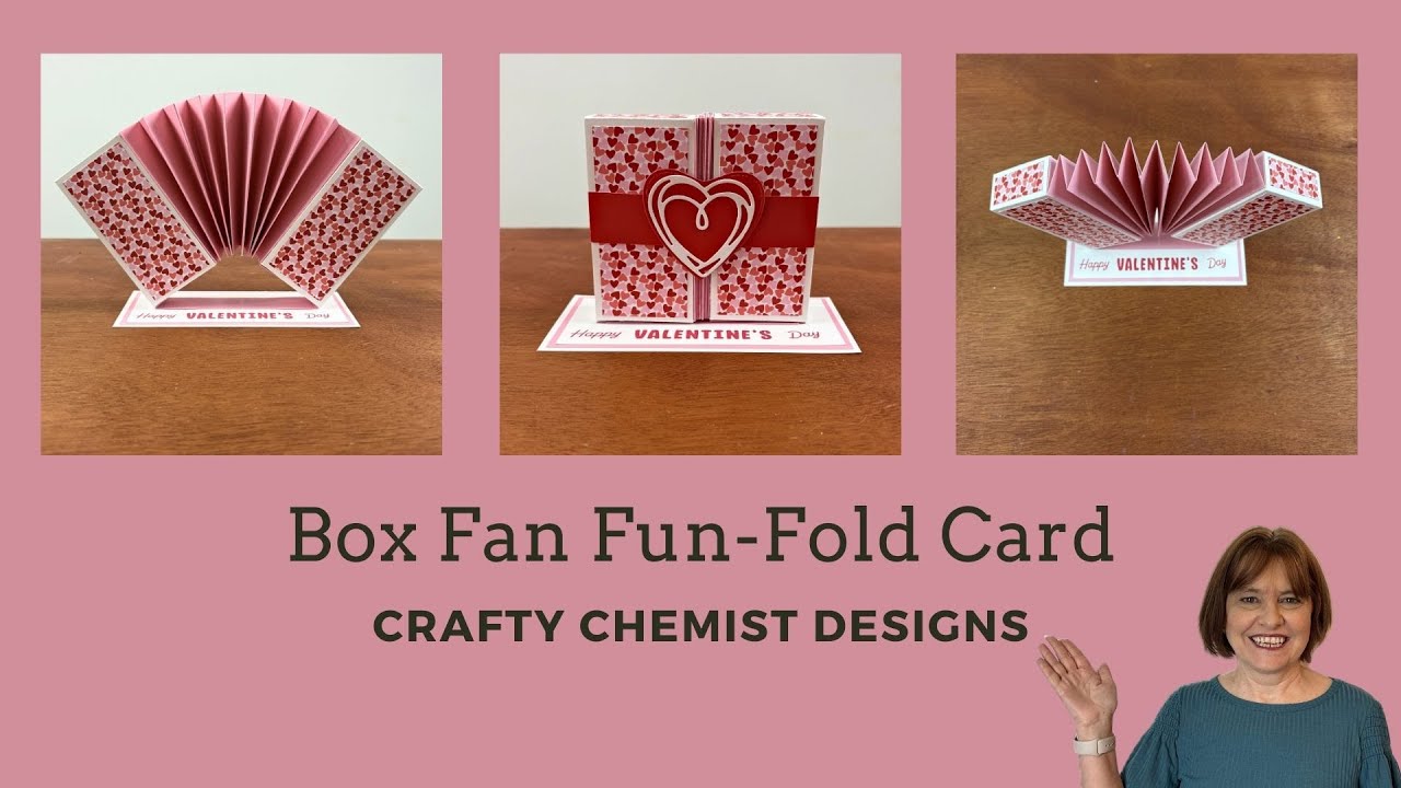 Accordion Fan Treat Box Fun-Fold Valentine's Day Card