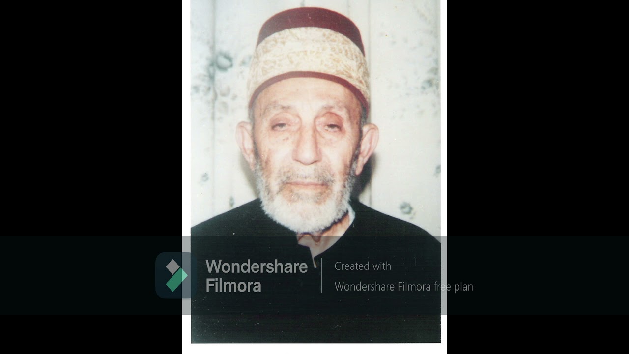مولد نادر بصوت سيدي الشيخ محمد هاشم البغدادي الجيلاني قدس الله تعالى سره.(تسجيل نادر) .