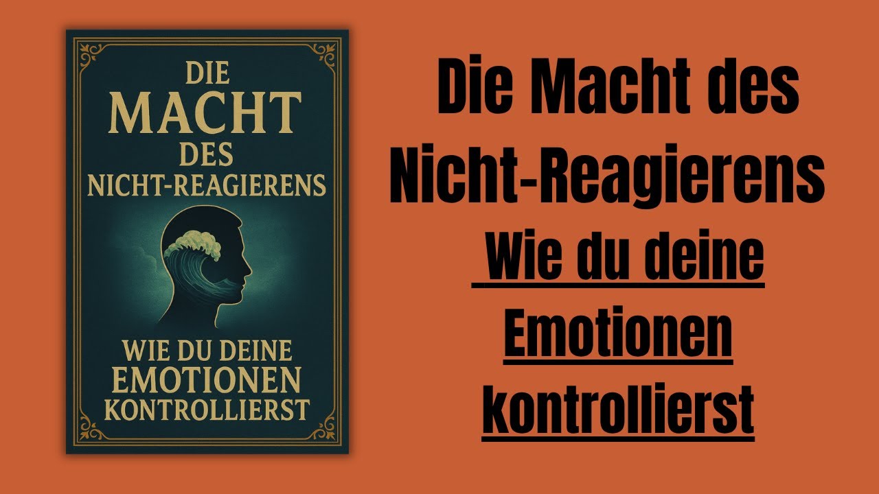🧠 Die Kraft des Nicht-Reagierens:Wie du deine Gefühle steuerst🧠-Hörbuch