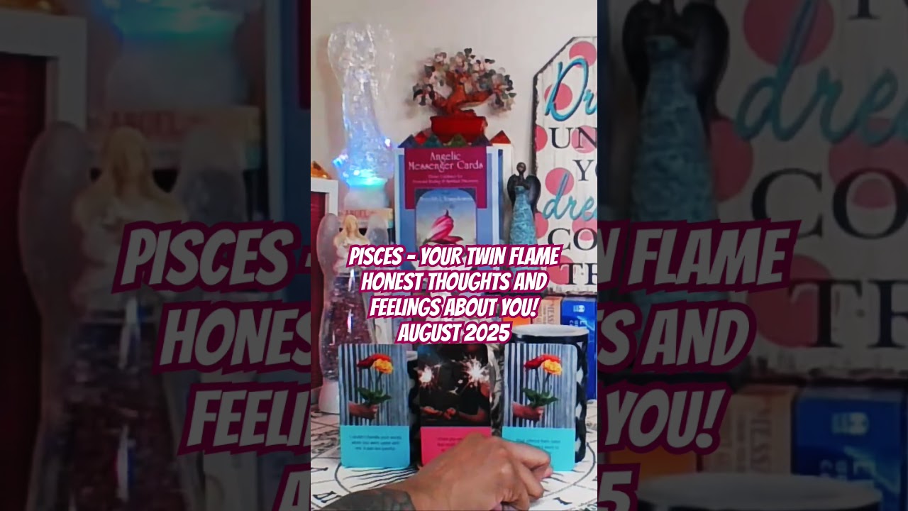 PISCES - YOUR TWIN FLAME HONEST THOUGHTS AND FEELINGS ABOUT YOU! #pisces #twinflame #love #shorts