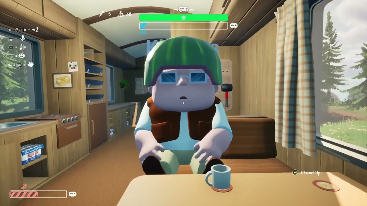 Wenn ich auf die Unwelt achte und ernst nehme in RV There Yet mit Dani und Klaridos