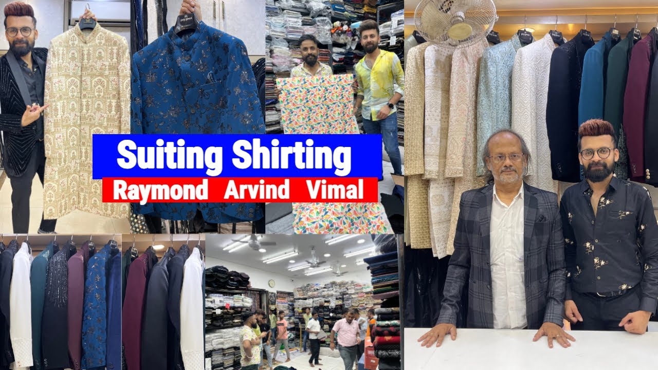 Mens Suiting Shirting Wholesale Market Kolkata | indowestern, tuxedo & Wedding Mens Collection