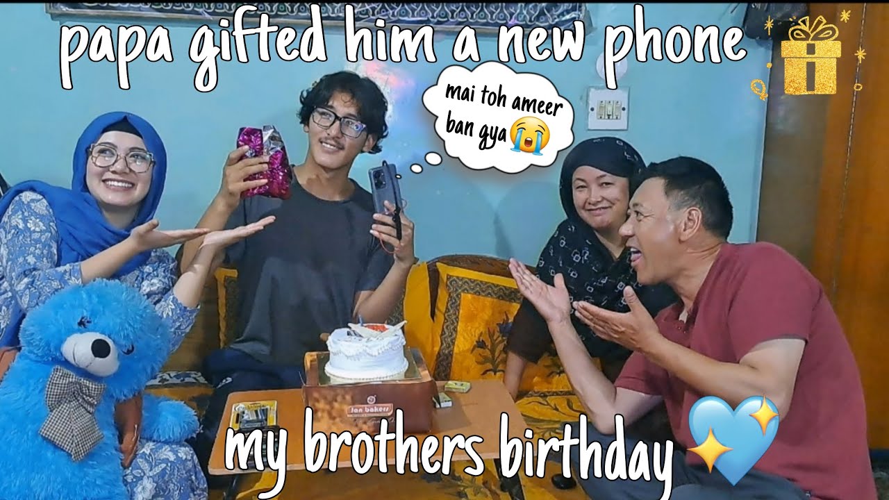Brother's Birthday ♡With  Family After so Long ♡ What I Gifted Him💖
