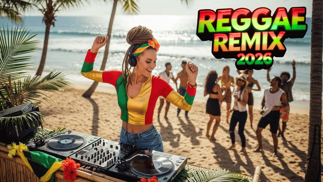 🌊 Chill Reggae Remix 2026 | Smooth Island Beats to Relax Your Mind | ReggaeFlow