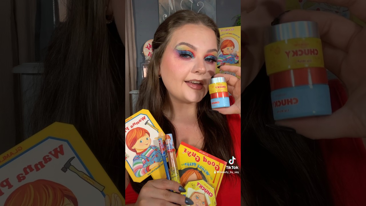 New Review is up nowww ❤️ #glamlite #glamlitecosmetics #glamlitexchucky #chuckymakeup