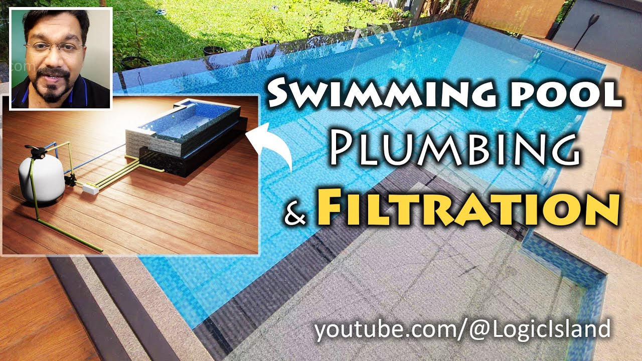 Infinity Swimming pool - Plumbing and filtration setup - Detailed walkthrough