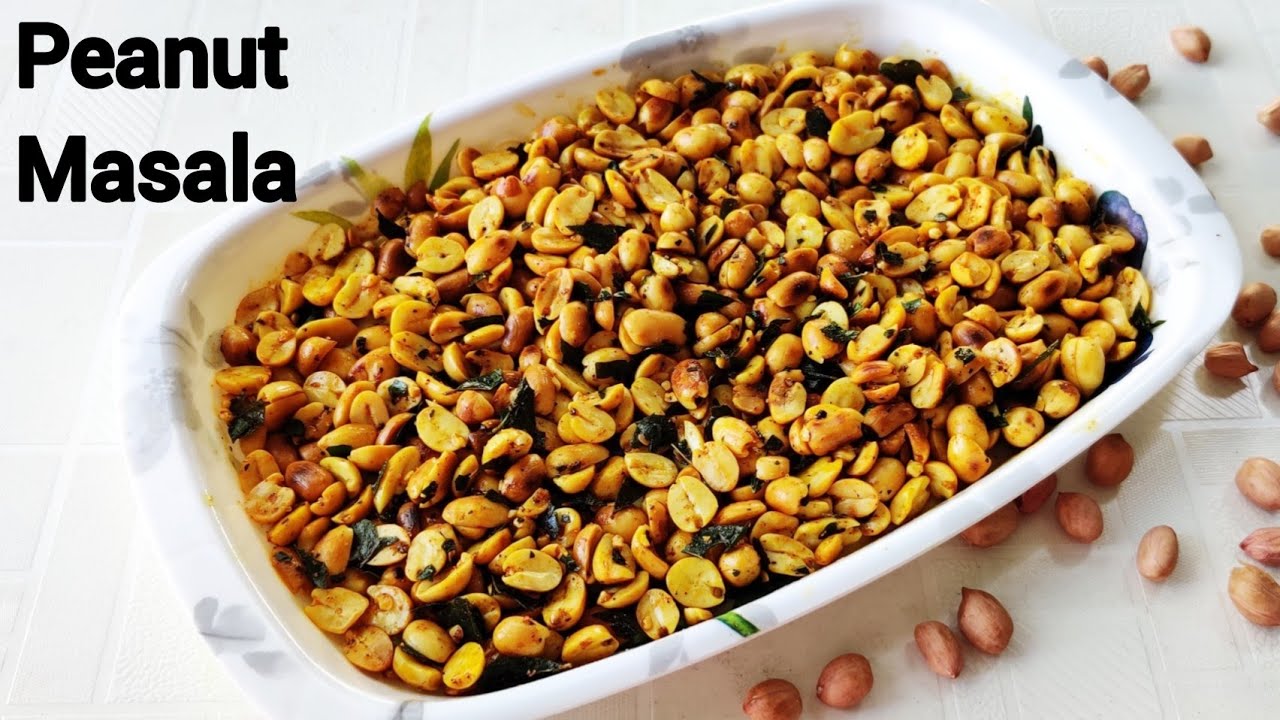 PEANUT MASALA CONGRESS KADLEBEEJA RECIPE | PEANUT RECIPES | EASY SNACK RECIPES | SNACK AT HOME |