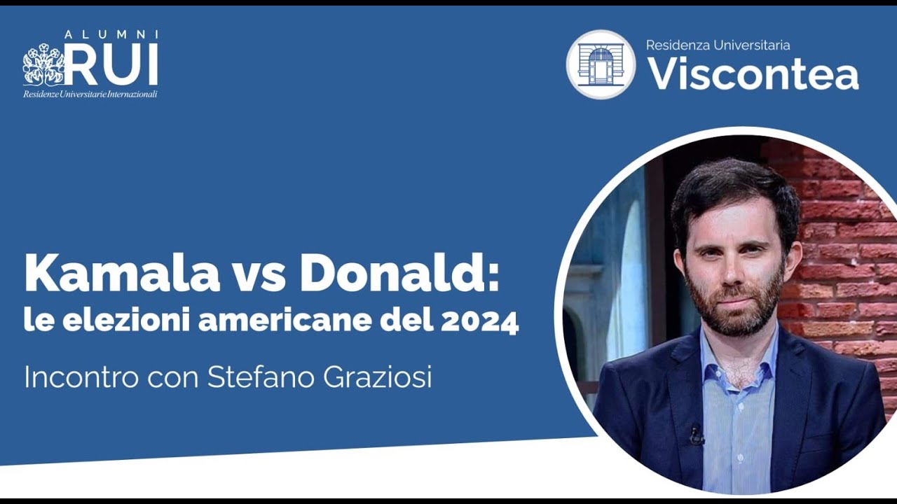 Kamala vs Donald: le elezioni americane del 2024 Incontro con Stefano Graziosi
