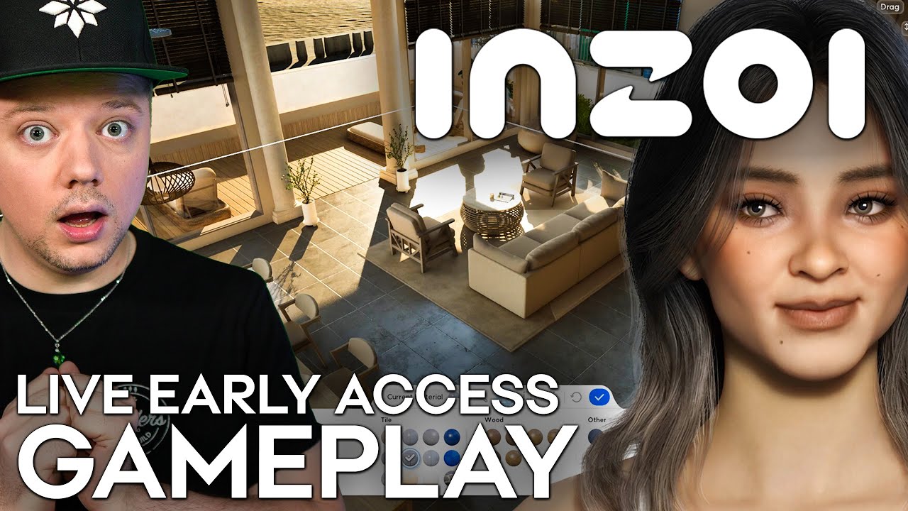 Besser als Sims? inZOI Early Access Gameplay #1: Erstellen, Bauen, Spielen (deutsch)