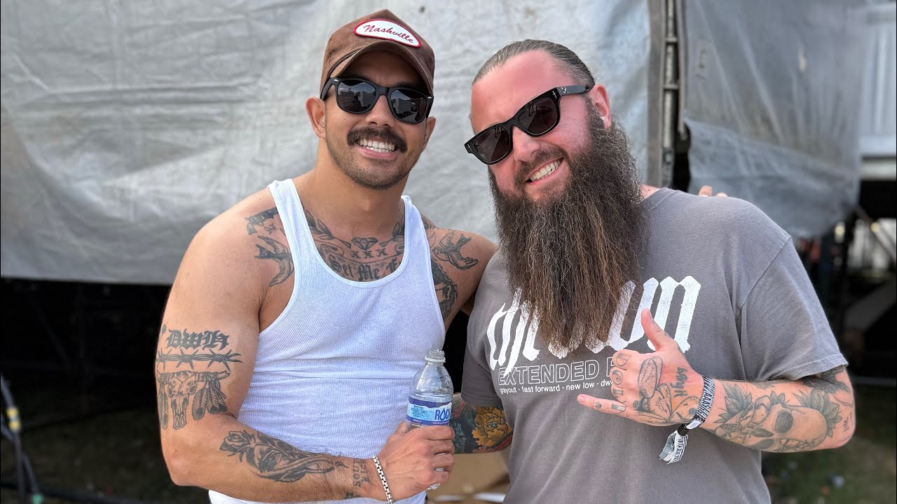 I CUT MATT HONEYCUTT’S HAIR AT BLOODSTOCK FESTIVAL 2025 🤘KUBLAI KHAN TX INTERVIEW