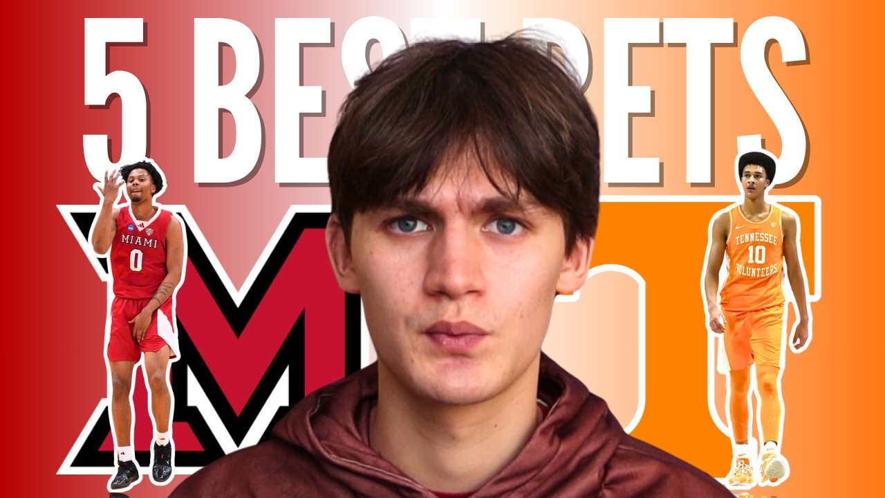 5 BEST BETS FOR MARCH MADNESS 3/20!